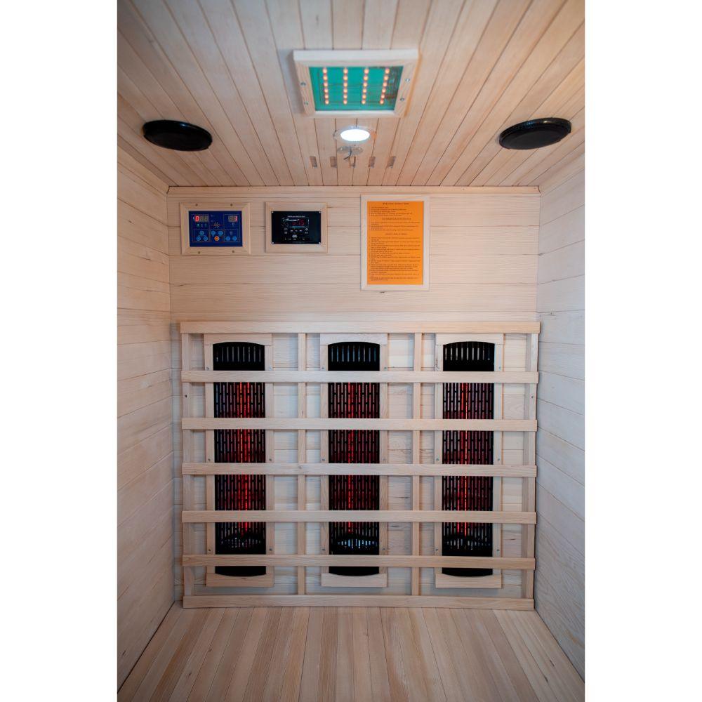 SunRay Saunas Burlington 2-Person Outdoor Infrared Sauna