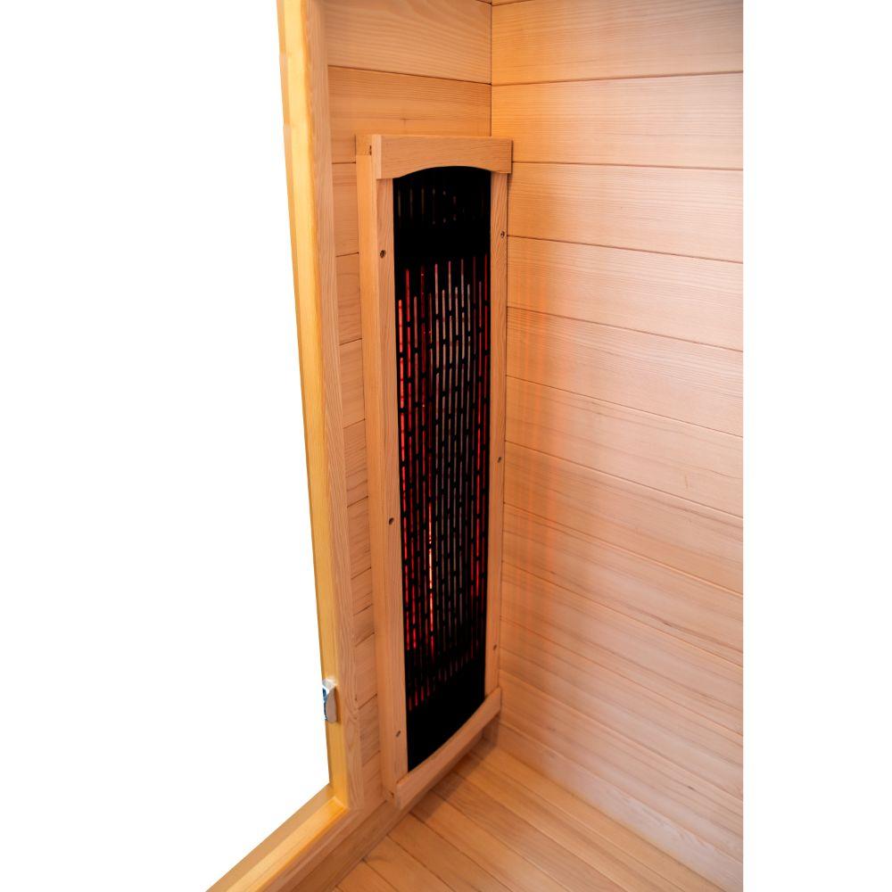 SunRay Saunas Burlington 2-Person Outdoor Infrared Sauna