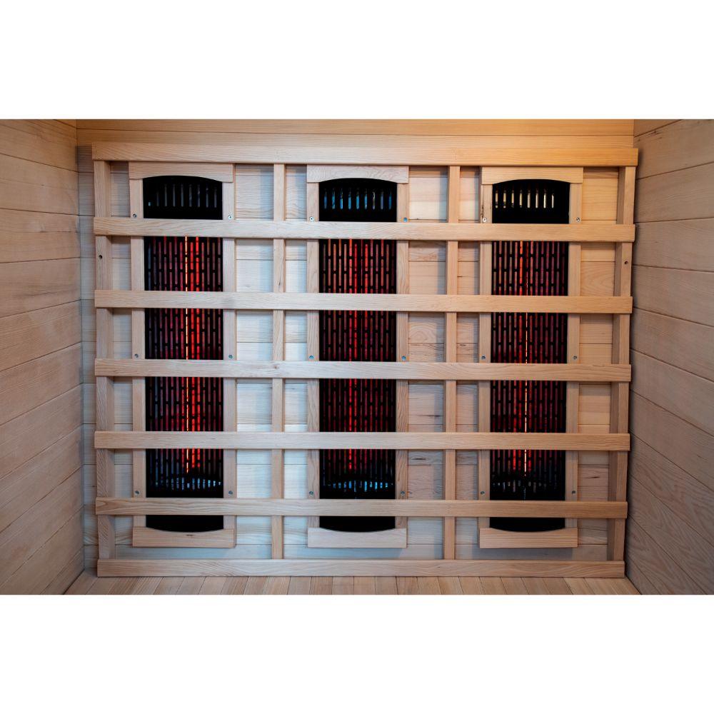 SunRay Saunas Burlington 2-Person Outdoor Infrared Sauna