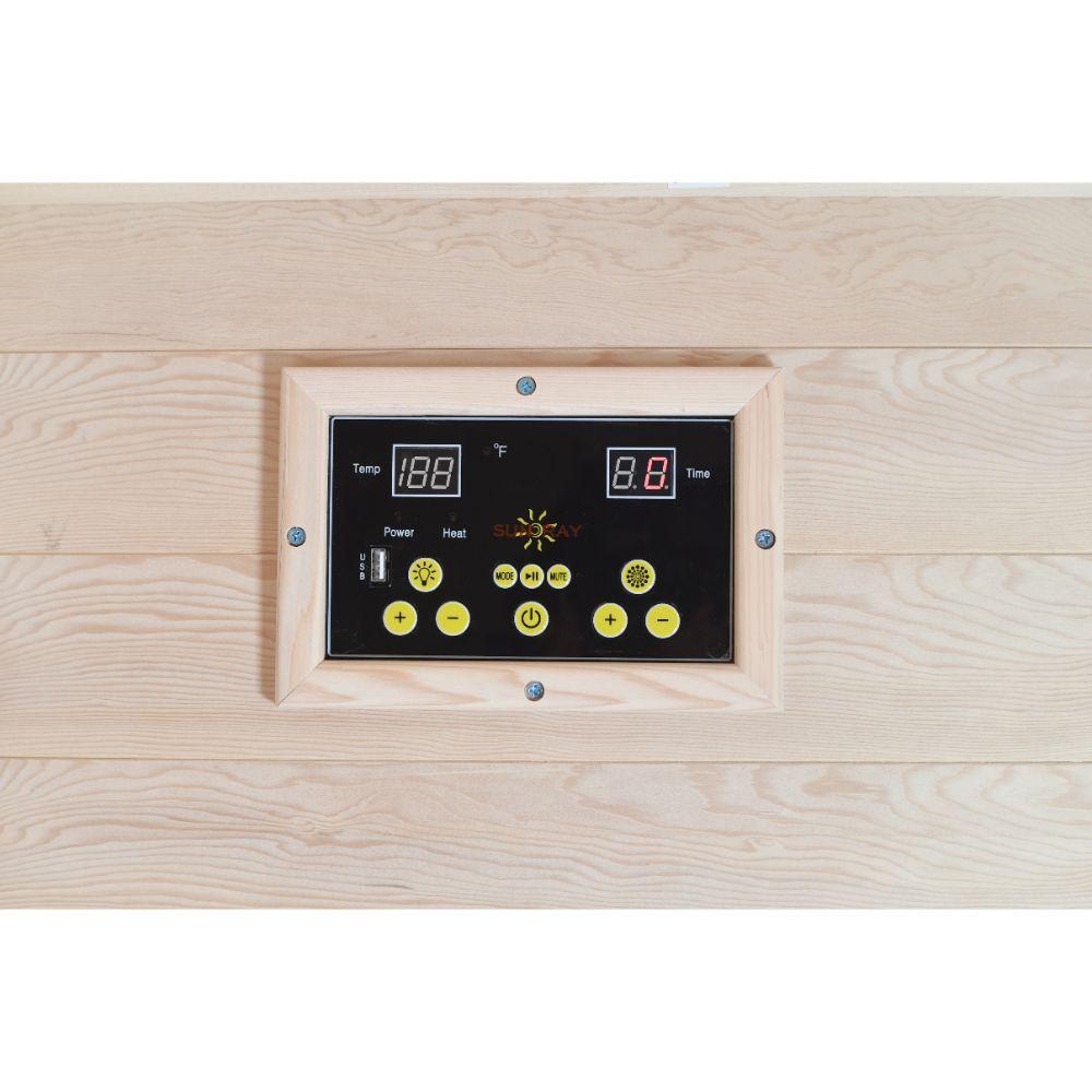 SunRay Saunas Freeport 3-Person Outdoor Traditional Sauna