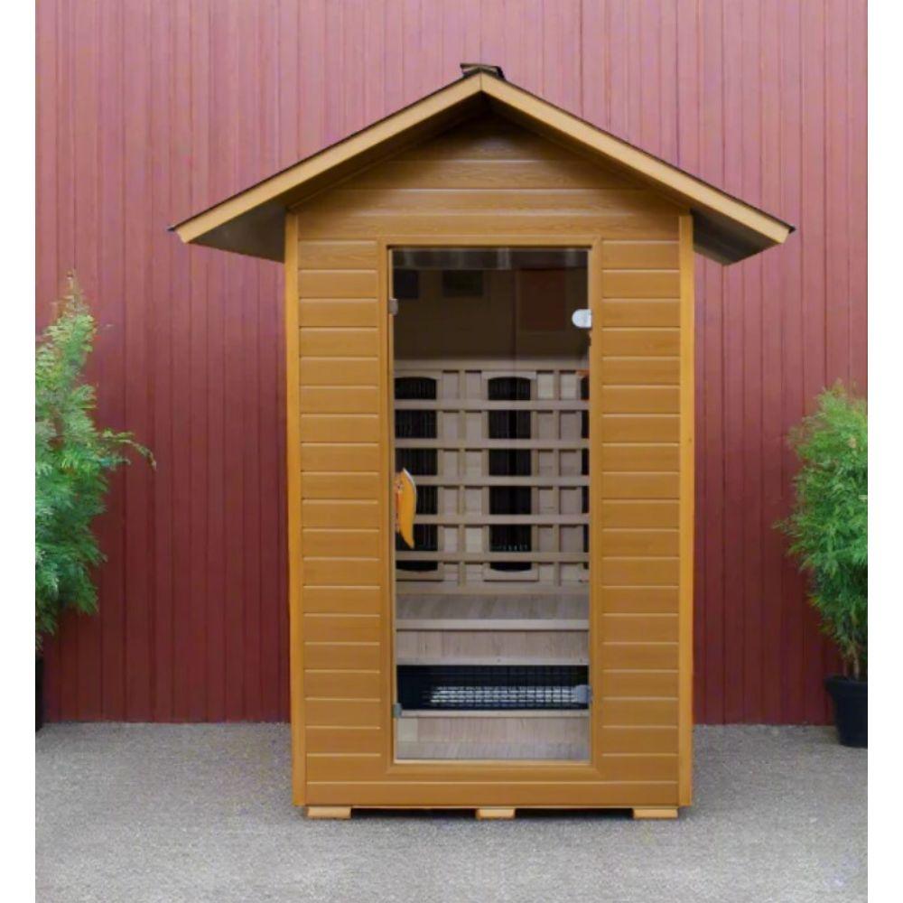 SunRay Saunas Burlington 2-Person Outdoor Infrared Sauna