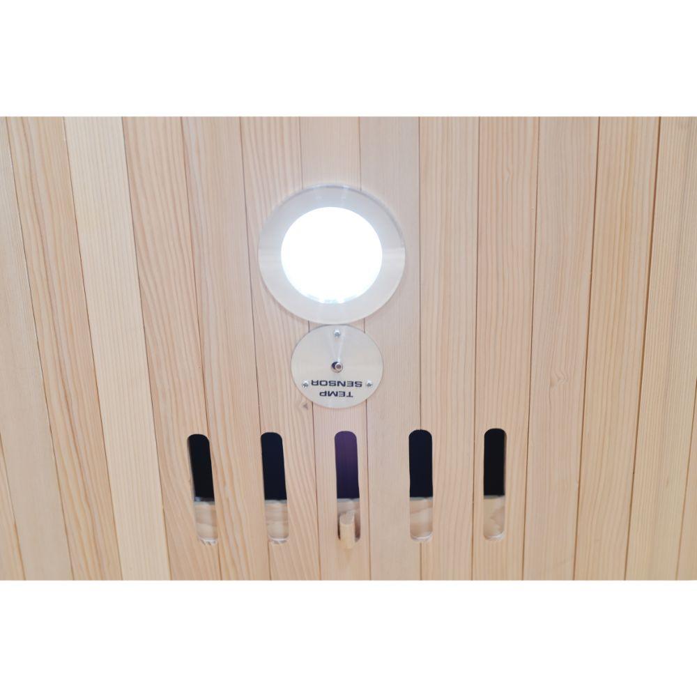 SunRay Saunas Freeport 3-Person Outdoor Traditional Sauna