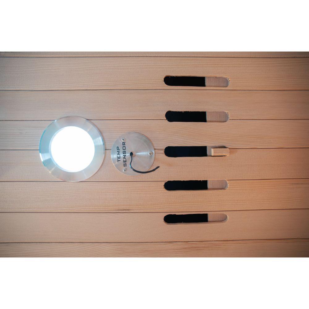 SunRay Saunas Burlington 2-Person Outdoor Infrared Sauna
