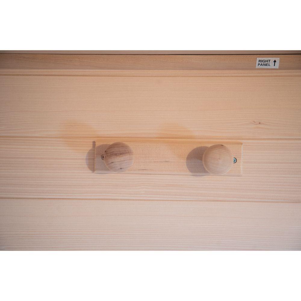 SunRay Saunas Burlington 2-Person Outdoor Infrared Sauna