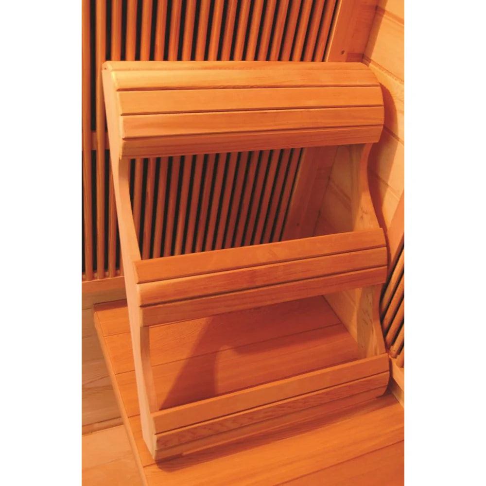 SunRay Saunas Sierra 2-Person Indoor Infrared Sauna