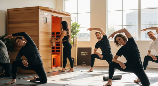 sauna flexibility stretching