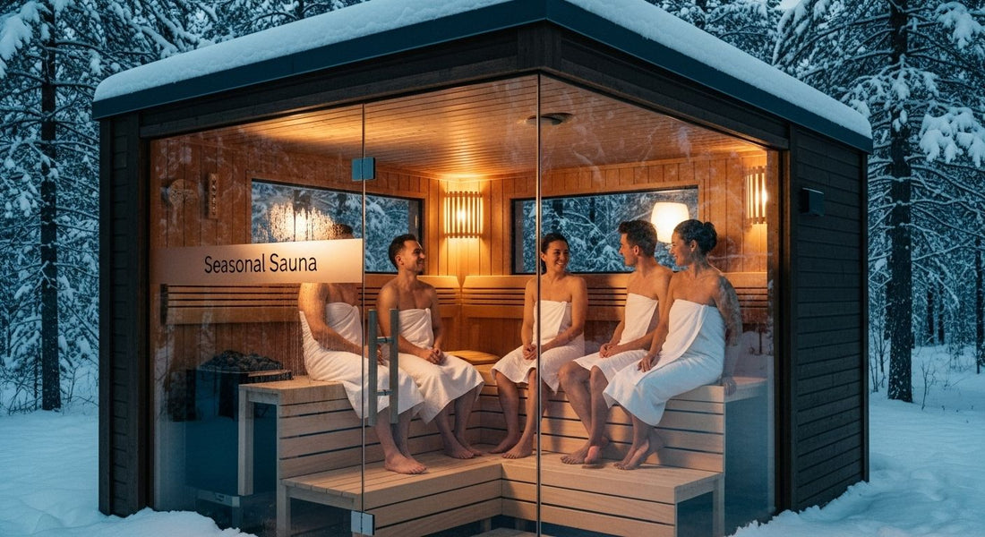 seasonal sauna winter