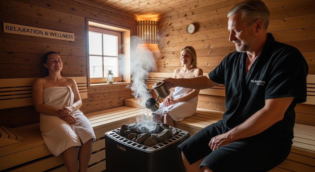 sauna relaxation wellness
