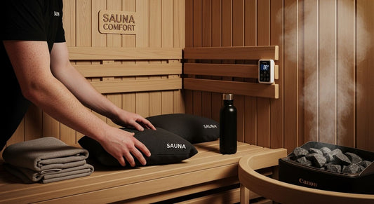 prepare relax sauna