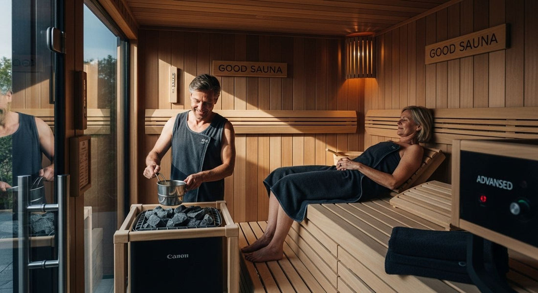 sauna interior wellness