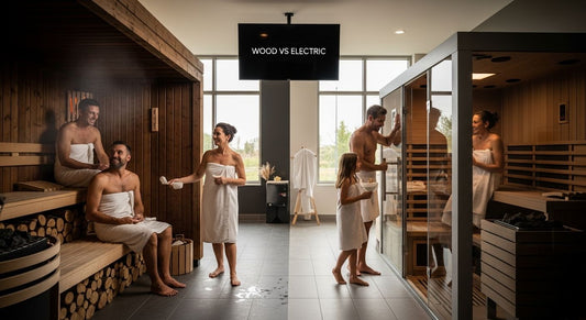 wood electric sauna comparison