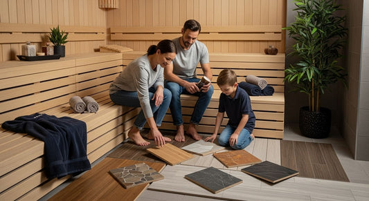 sauna flooring options