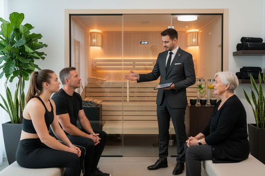 modern sauna wellness