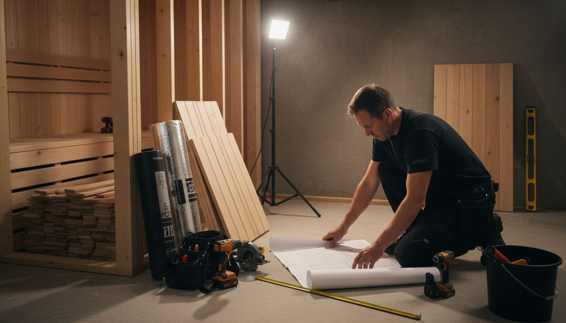 home sauna construction