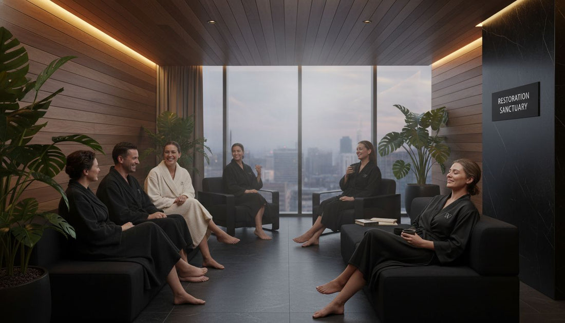 luxury sauna relaxation