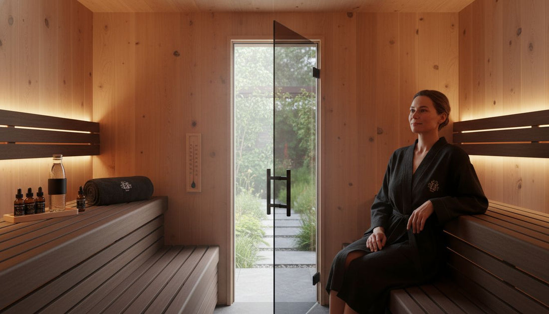 modern sauna interior