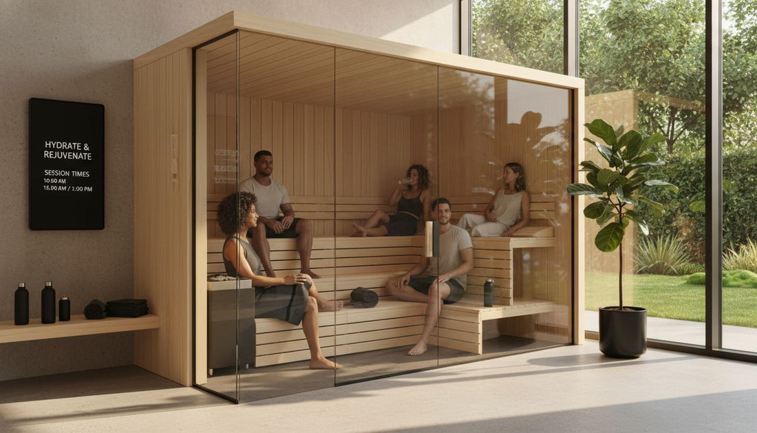 modern sauna experience