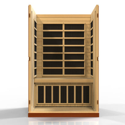 Dynamic Vittoria 2-person Low EMF FAR Infrared Sauna