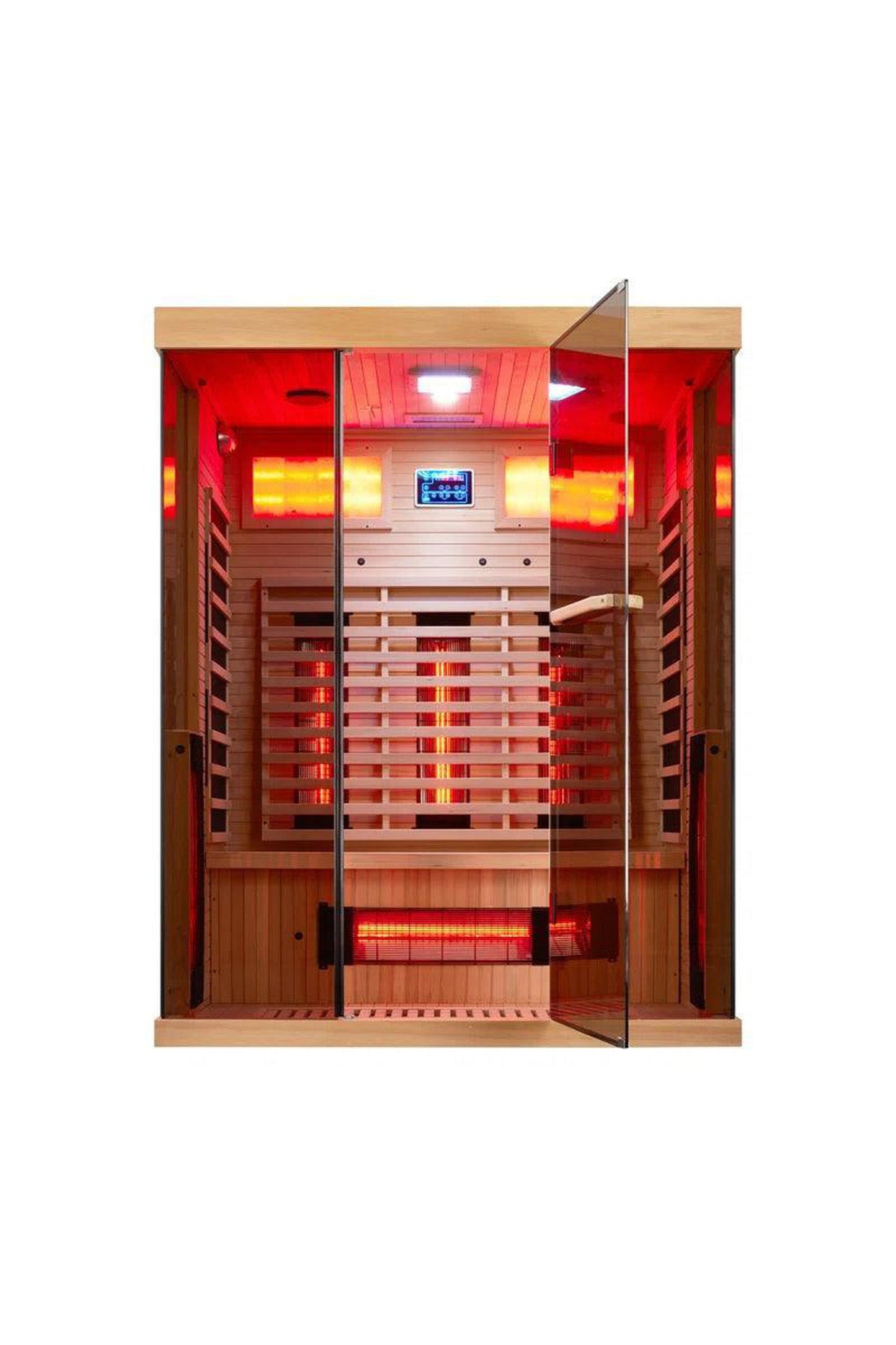 Portable FAR Infrared Sauna for 2-3 Persons in Hemlock Wood