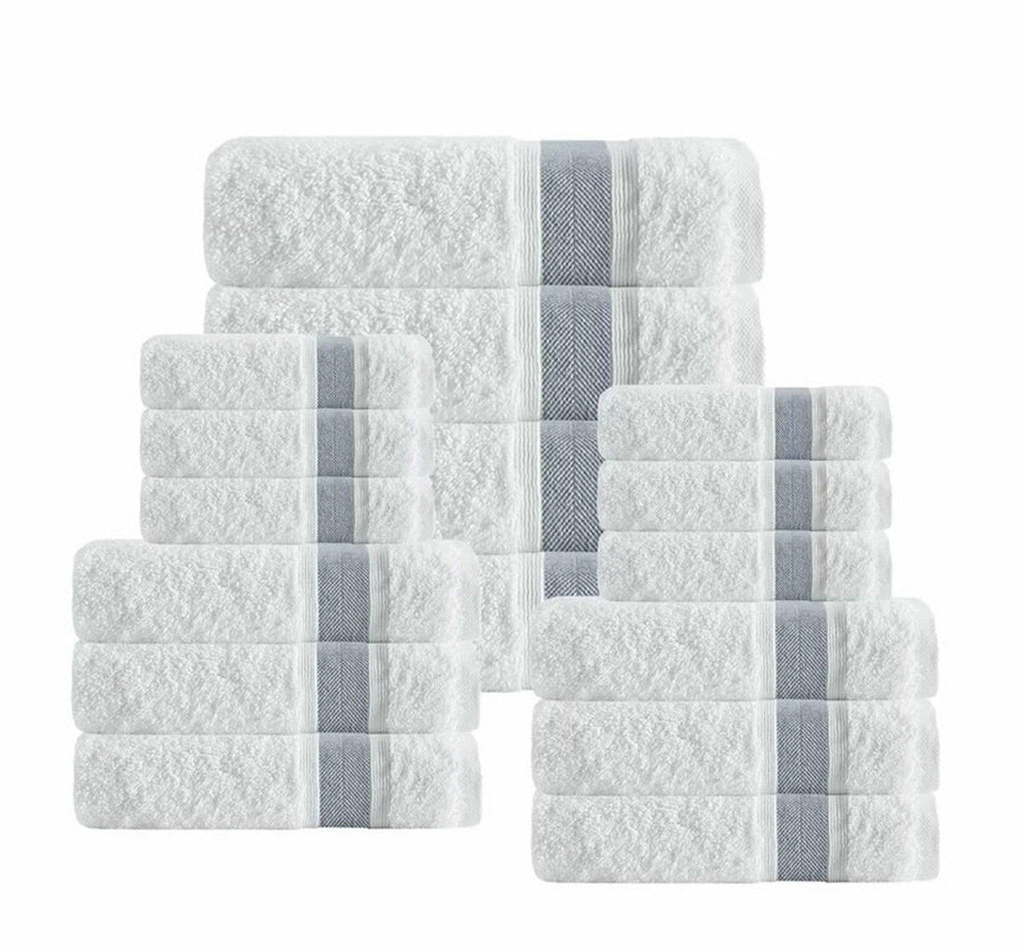 Amair Turkish Cotton Bath Towels