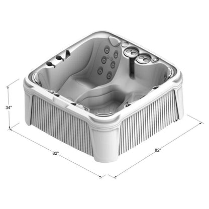 Aquarest Daydream 3500 6-Person 35-Jet Plug & Play Hot Tub with Ozonator