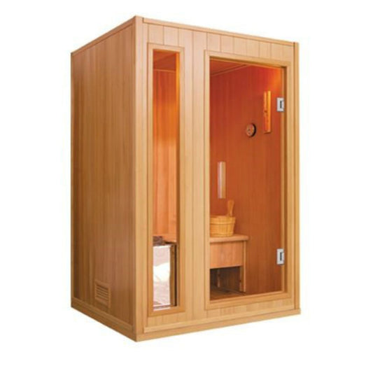 SunRay Saunas Baldwin 2-Person Indoor Traditional Sauna