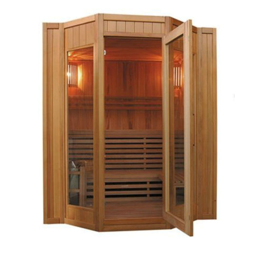 SunRay Saunas Tiburon 4-Person Indoor Tradtional Sauna