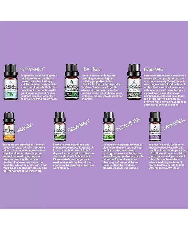 14 Pack of 100% Pure Essential Aromatherapy Oils