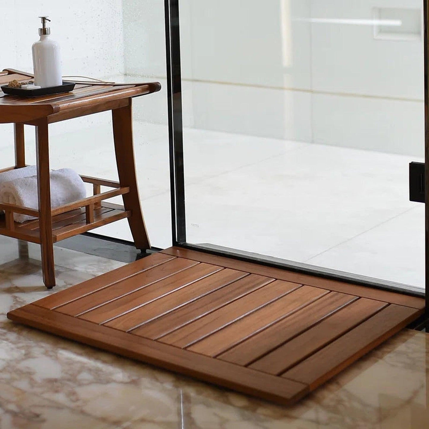 Knudsen Teak Bath Mat