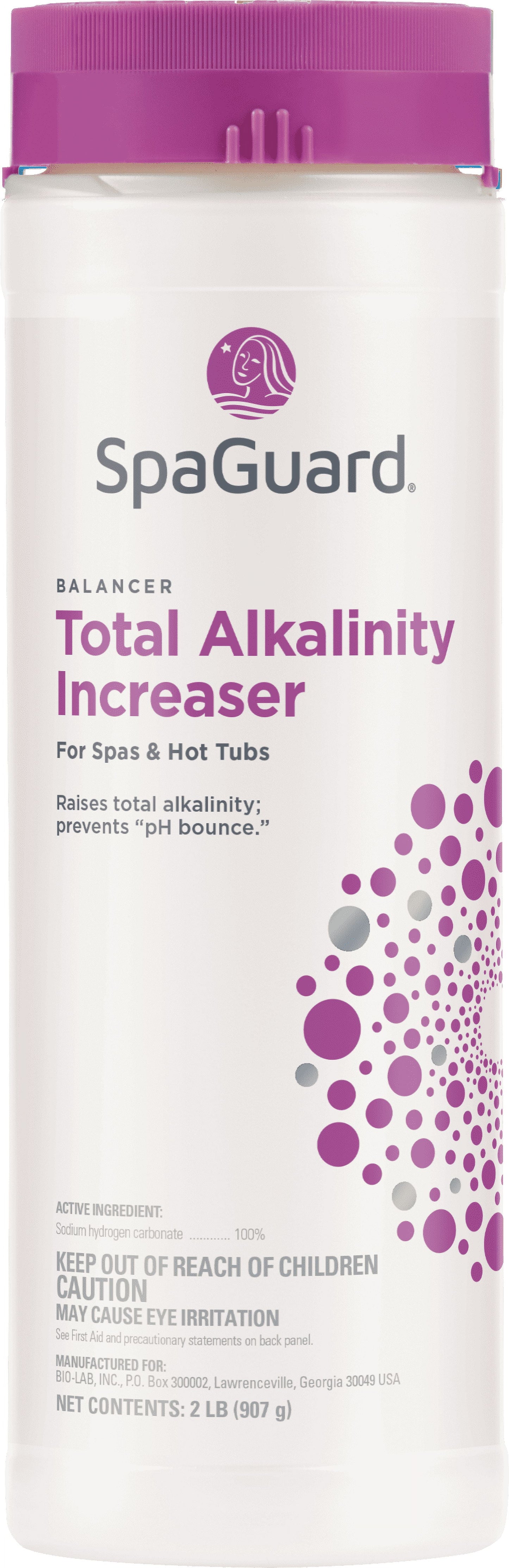 Spa and Hot Tub Chemical Balancer Maintenance Kit - Contains  Total Alkalinity Increaser, Calcium Increaser, Ph Increaser, Ph Decreaser, Scum Absorber