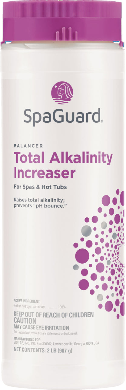 Spa and Hot Tub Chemical Balancer Maintenance Kit - Contains  Total Alkalinity Increaser, Calcium Increaser, Ph Increaser, Ph Decreaser, Scum Absorber