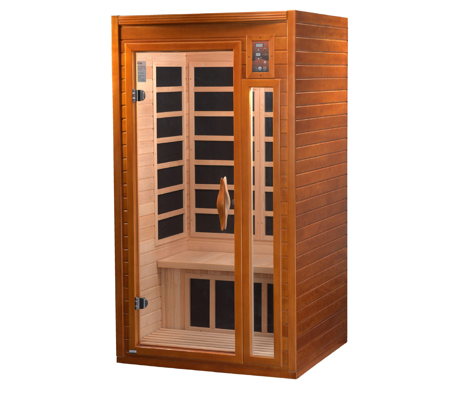 Dynamic Barcelona Elite 1-2-person Ultra Low EMF FAR Infrared Sauna Canadian Hemlock