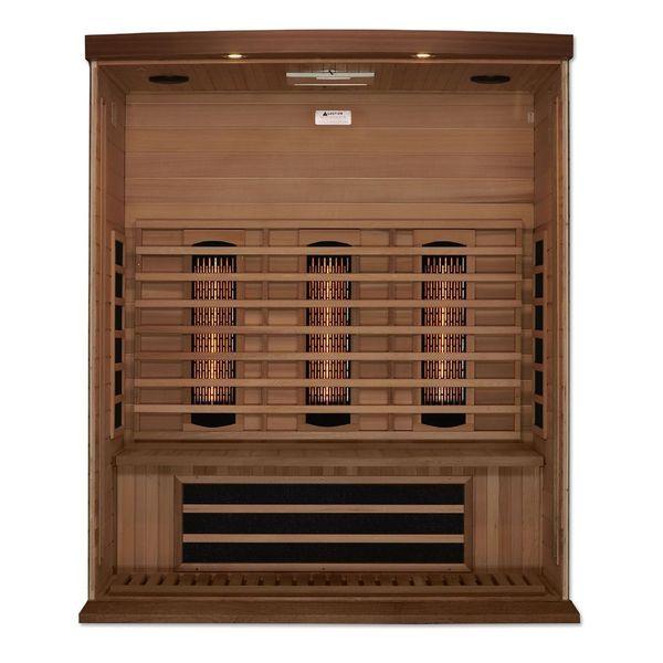 Maxxus 3-Person Full Spectrum Near Zero EMF FAR Infrared Sauna