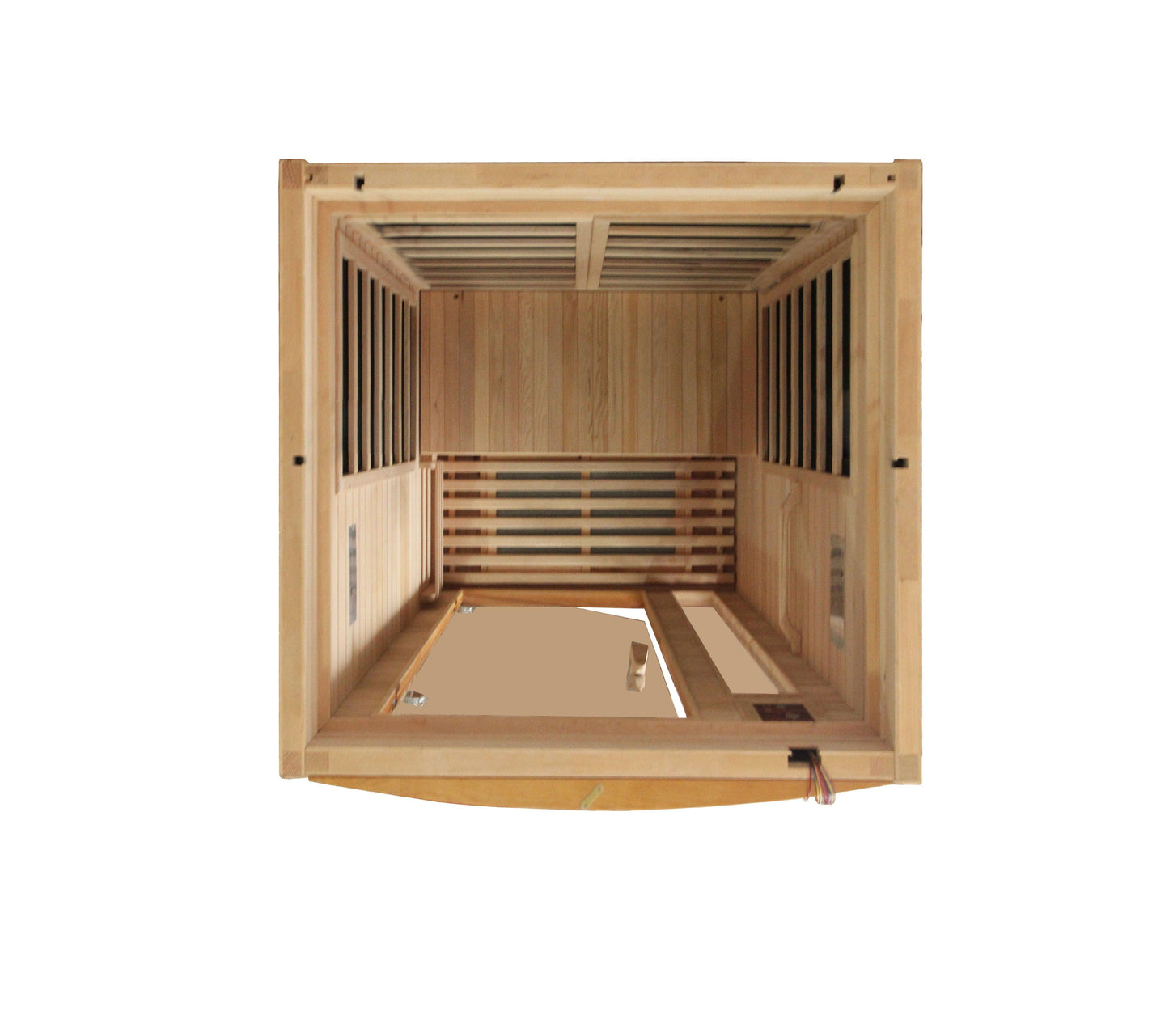 Dynamic Barcelona Elite 1-2-person Ultra Low EMF FAR Infrared Sauna Canadian Hemlock