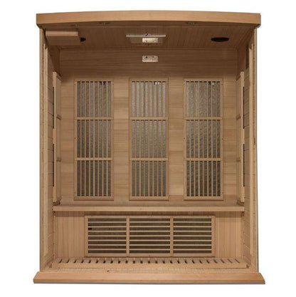 Maxxus Bellevue 3-Person Near Zero EMF FAR Infrared Sauna