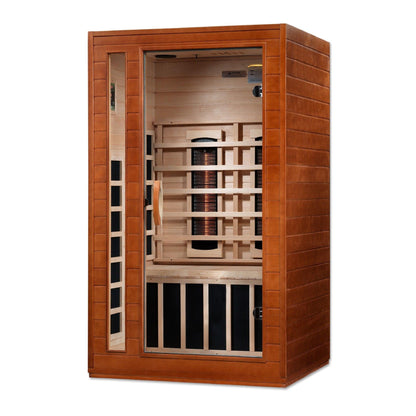 Dynamic Cardoba 2-Person Full Spectrum Near Zero EMF FAR Infrared Sauna Canadian Hemlock