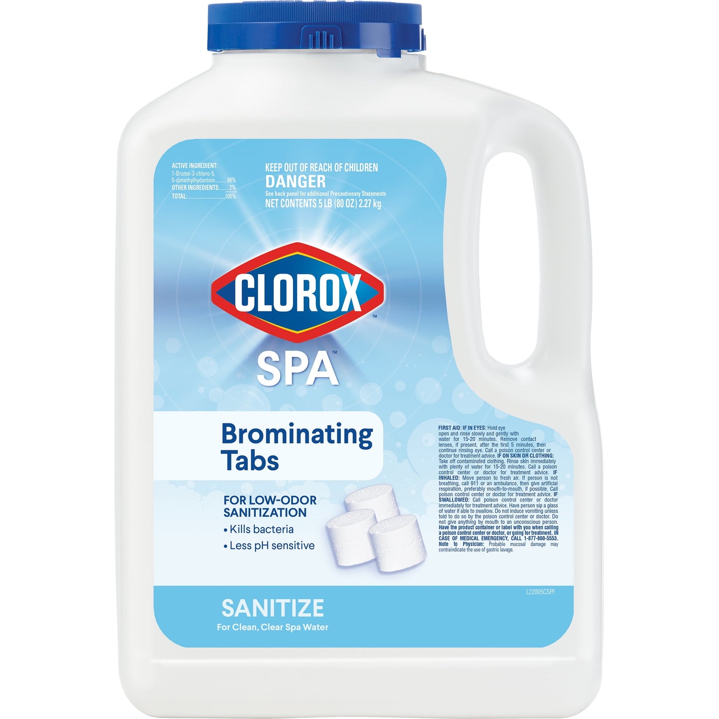 Clorox Spa Brominating Tablets, 5 Lb