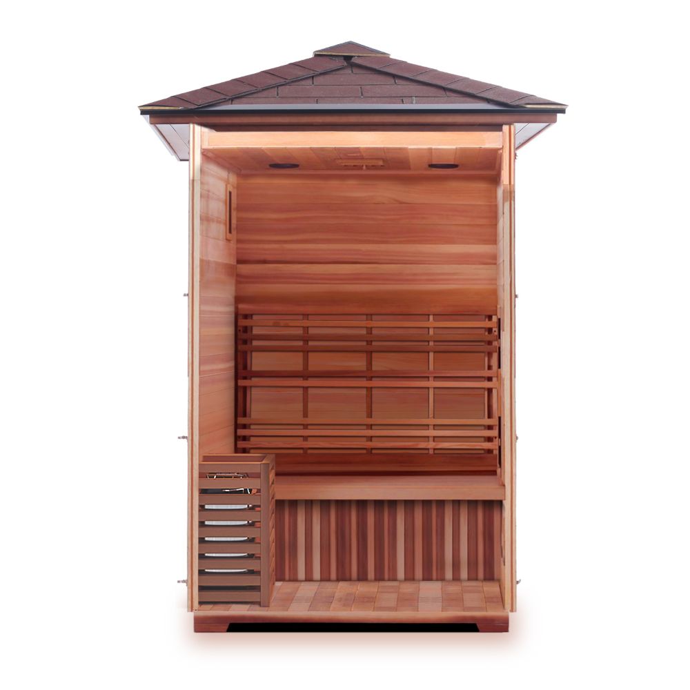 SunRay Saunas Eagle 2-Person Outdoor Traditional Sauna