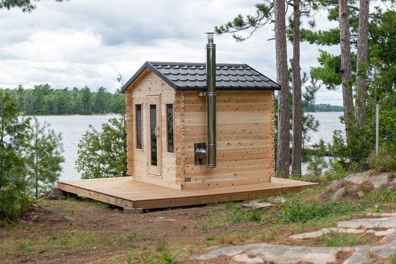 Dundalk Leisure Craft - Canadian Timber Georgian Cabin Sauna