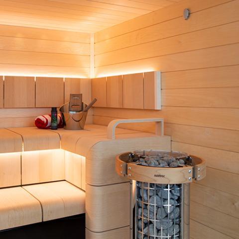 Harvia Cilindro Half Series 6kW Sauna Heater