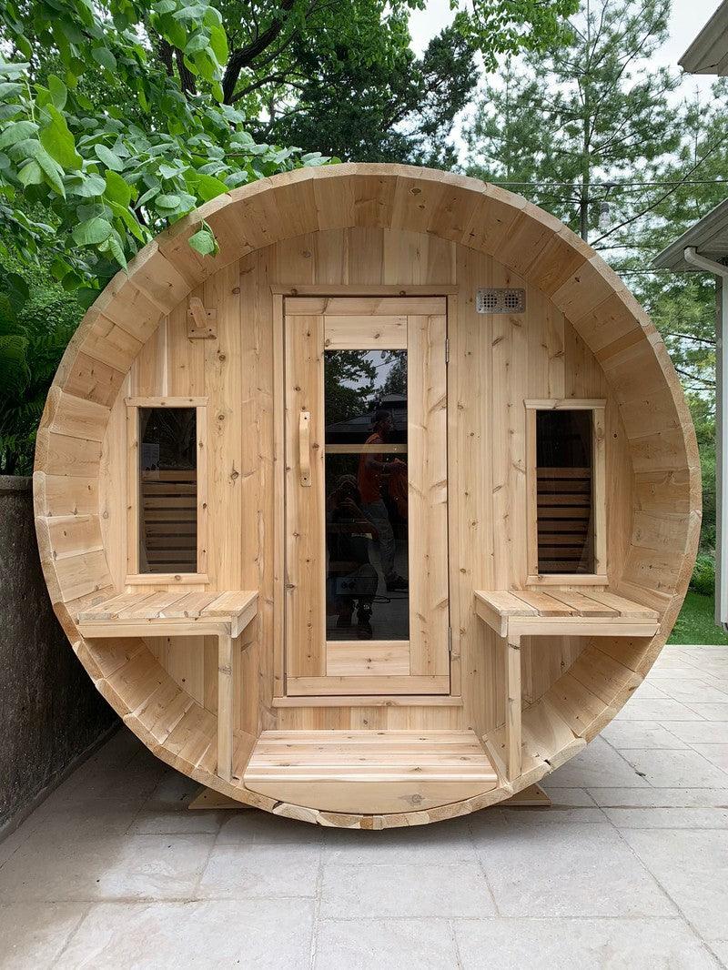 Dundalk Leisure Craft - Canadian Timber Tranquility Barrel Sauna