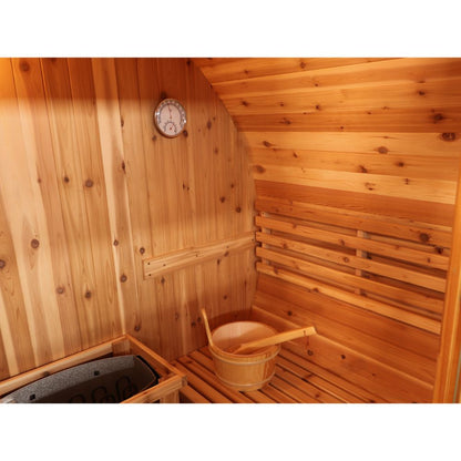 SunRay Saunas Solace 2-Person Barrel Sauna