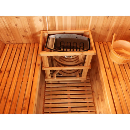 SunRay Saunas Solace 2-Person Barrel Sauna