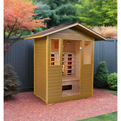 SunRay Saunas Grandby 3-Person Outdoor Sauna