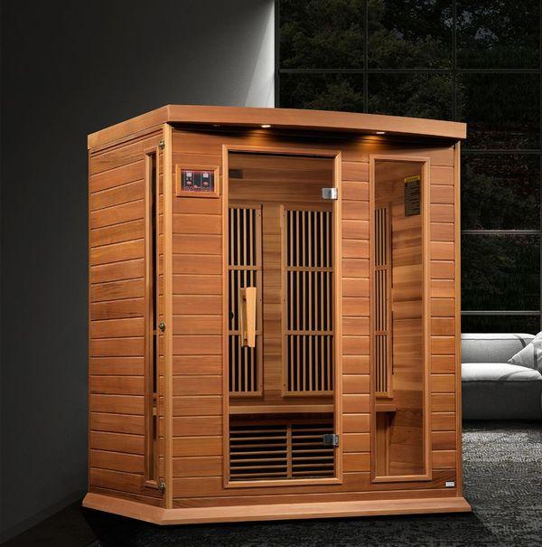 Maxxus 3-Person Near Zero EMF FAR Infrared Sauna