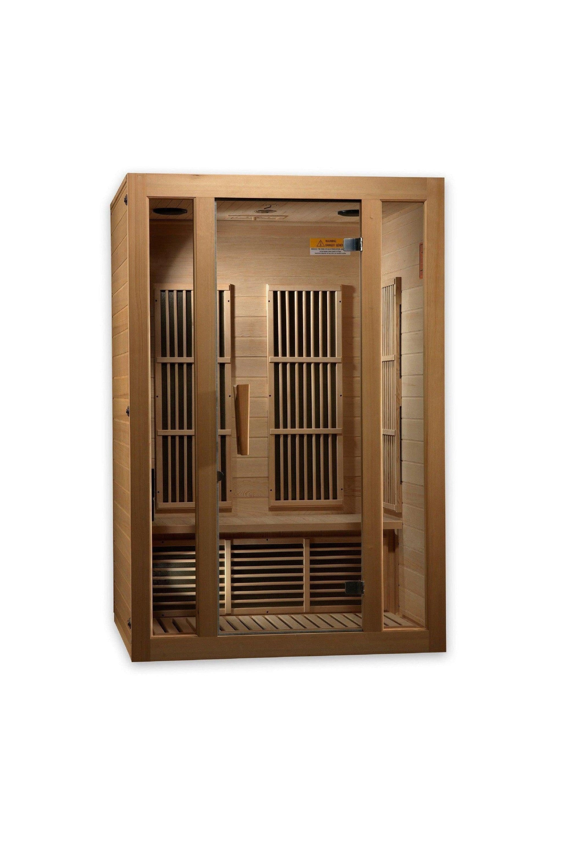 Maxxus Seattle 2-Person Low EMF FAR Infrared Sauna MX-J206-01