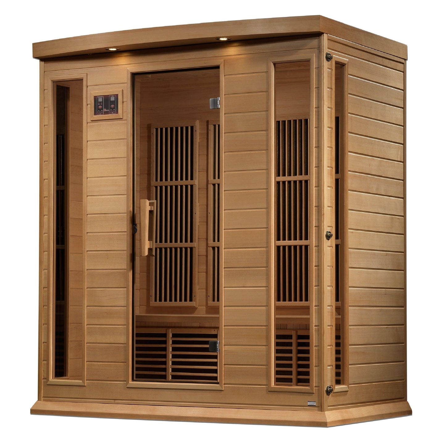 Maxxus 4-Person Corner Near Zero EMF FAR Infrared Sauna