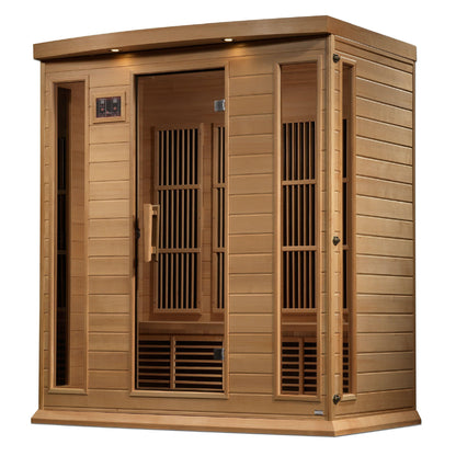 Maxxus 4-Person Corner Near Zero EMF FAR Infrared Sauna