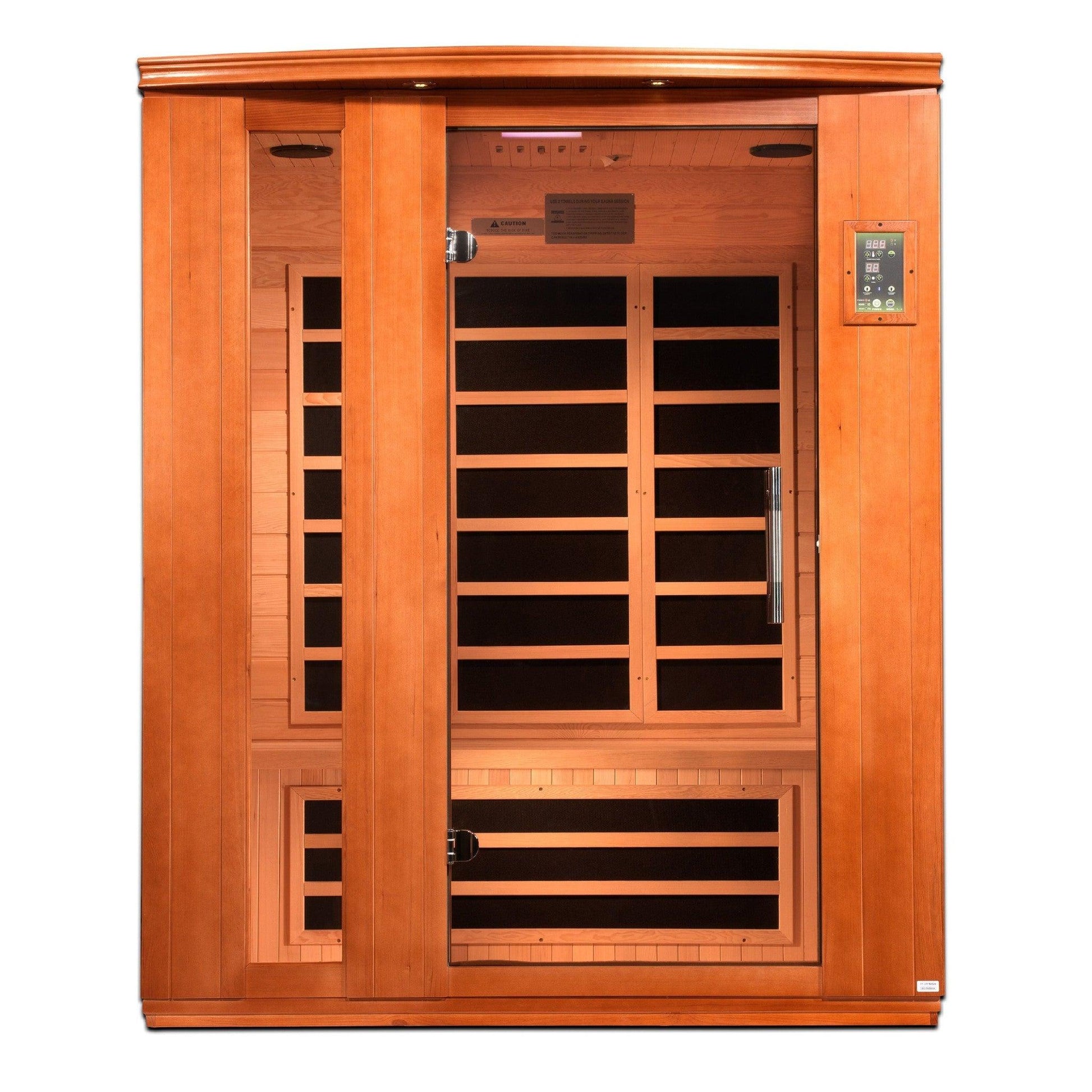 Dynamic Lugano 3-person Low EMF FAR Infrared Sauna