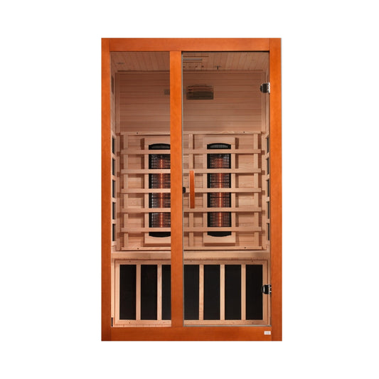 Dynamic Santiago 2-Person Full Spectrum Near Zero EMF FAR Infrared Sauna